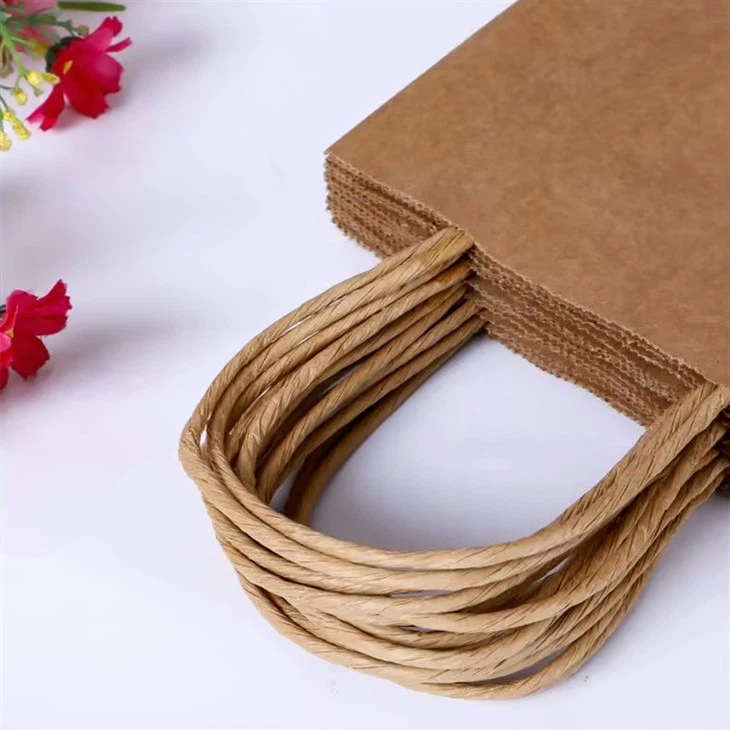 Kraft Gift Bags With Handles suppliers