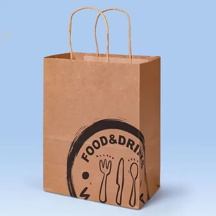 Kraft Gift Bags With Handles